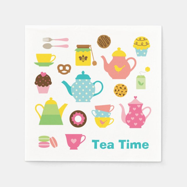 Tea Time Napkin (Front)