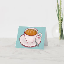 Tea Time Note Card