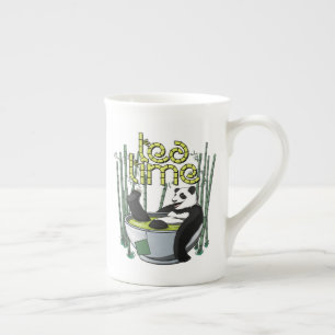Tea Time Panda Bone China Mug