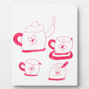 Tea Time Photo Plaque