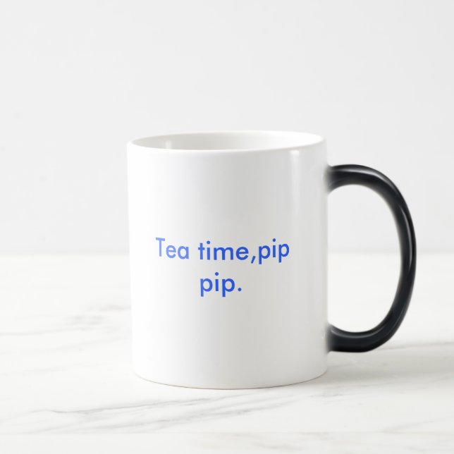 Tea time,pip pip. magic mug (Right)