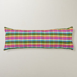 Tea Time Plaid TFT Body Cushion