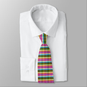 Tea Time Plaid TFT Tie
