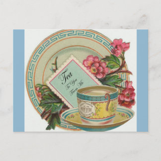 Tea Time Postcard