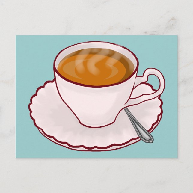Tea Time Postcard (Front)