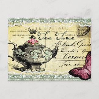 Tea Time Postcard