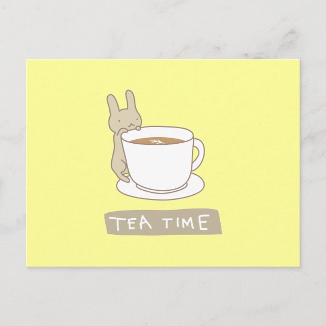 Tea time postcard (Front)