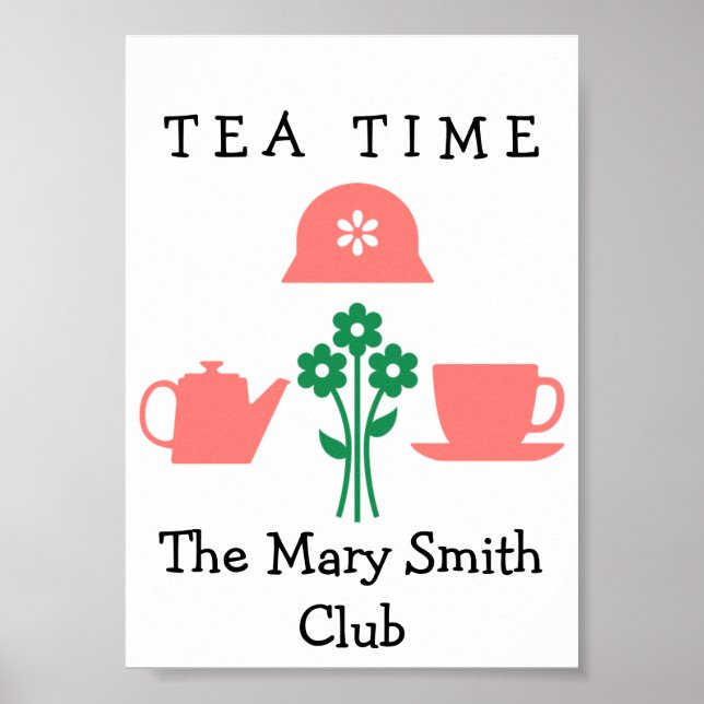 Tea Time Poster (Front)