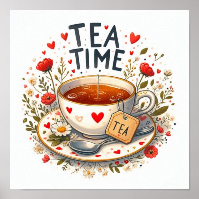 Tea Time Poster (Front)