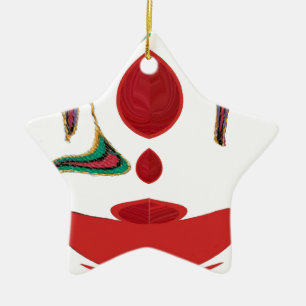 Tea Time Red Tea.png Ceramic Ornament