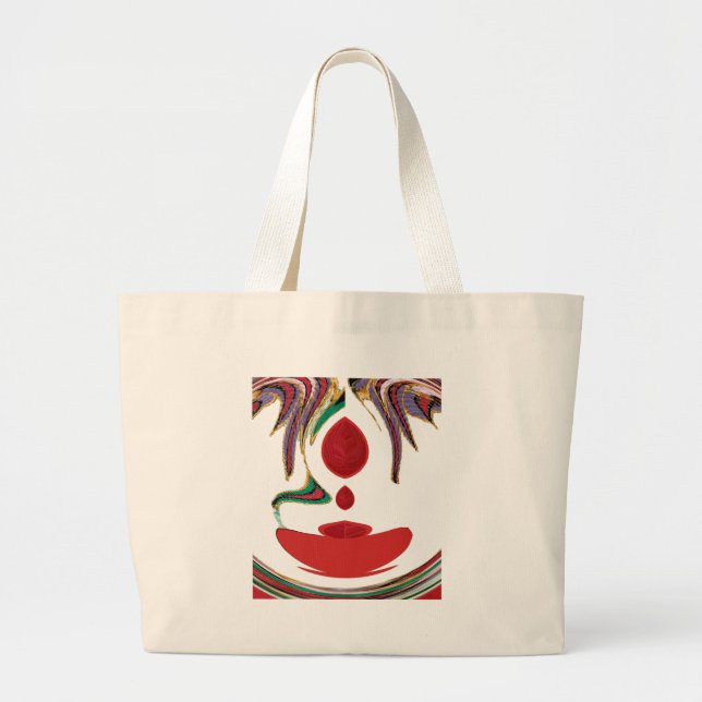 Tea Time Red Tea.png Large Tote Bag (Front)