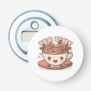 Tea Time Rose Tea Kawaii Bottle Opener