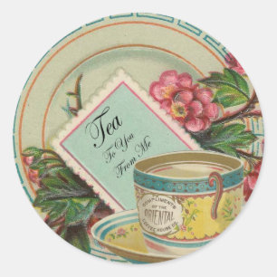 Tea Time Sticker