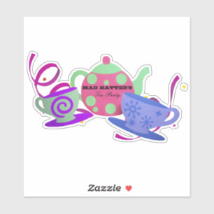 Tea Time Sticker