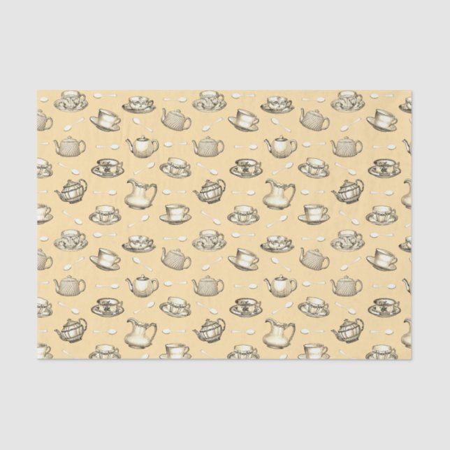 Tea Time Tissue Paper (Front)