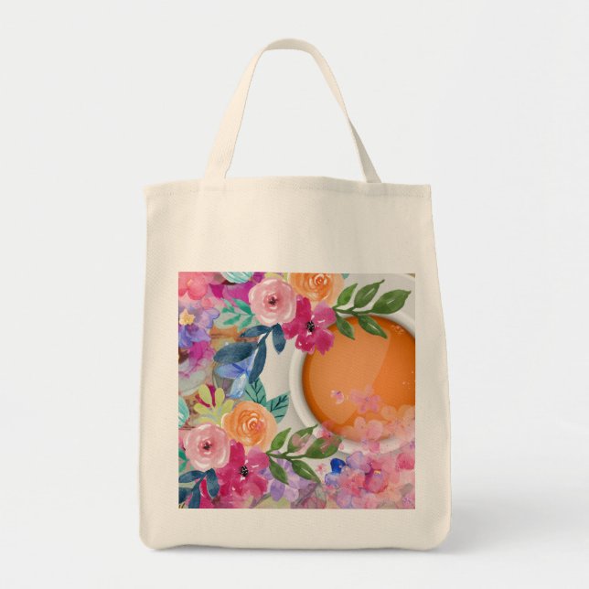 Tea Time Tote Bag (Front)