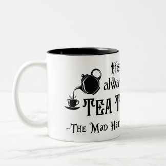 tea  time Two-Tone coffee mug