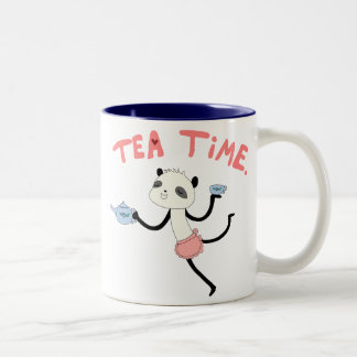 Tea Time Two-Tone Coffee Mug