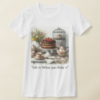 Tea Time with Chocolate Cake