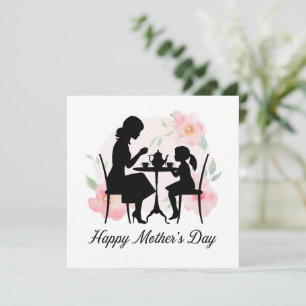 Tea Time With Mum Holiday Card