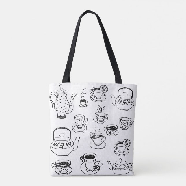Tea Tote Bag (Back)
