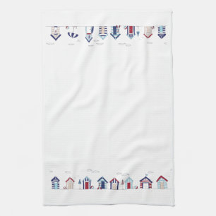 Tea Towels - Beach Huts