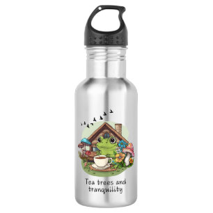 Tea, trees, and tranquillity 532 ml water bottle