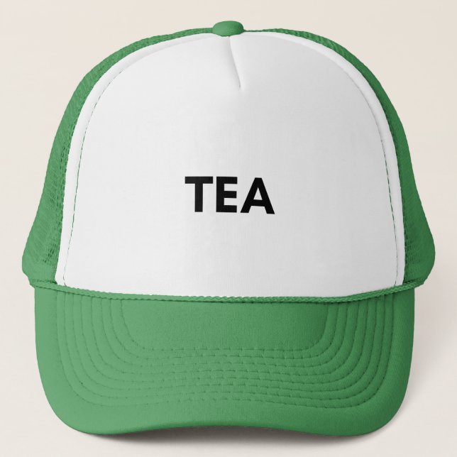 tea trucker hat (Front)