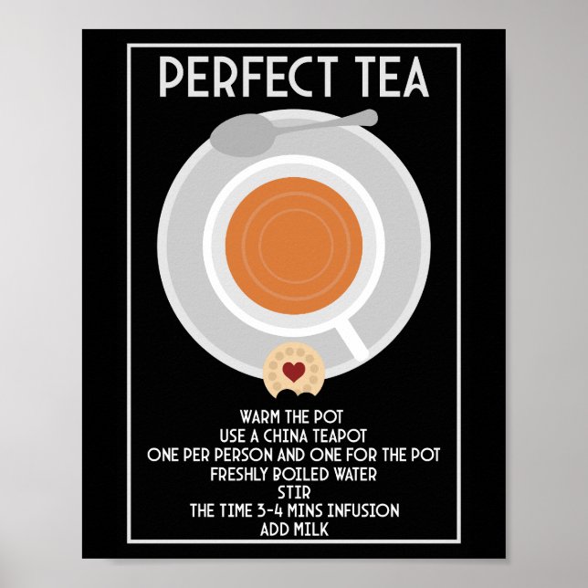 Tea Wall Art Print (Front)