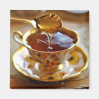 Tea With Honey Magnet