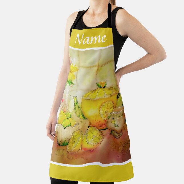 Tea with lemon  apron (Insitu)
