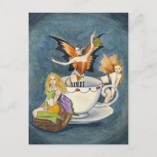 Tea with Strumpets Postcard