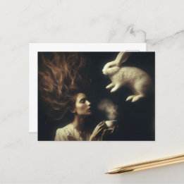 Tea With the Bunny Postcard