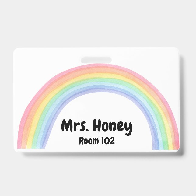 Teach Badge Tag ID Badge (Front)