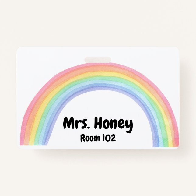 Teach Badge Tag ID Badge (Front)