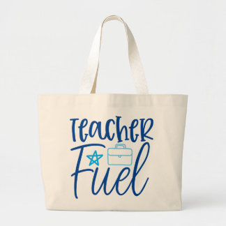 Teach Fuel Large Tote Bag