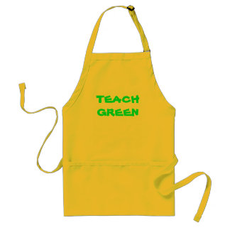 TEACH GREEN Apron
