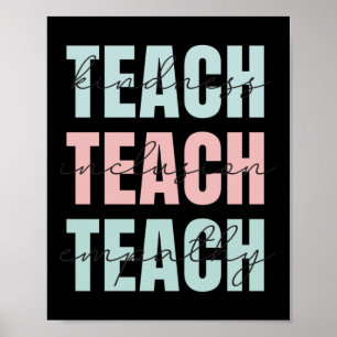 Teach Kindness Poster