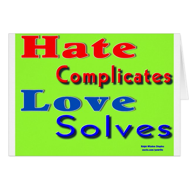 Teach love (Front Horizontal)