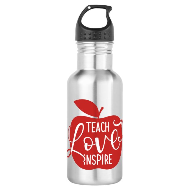 Teach Love Inspire 710 Ml Water Bottle (Front)