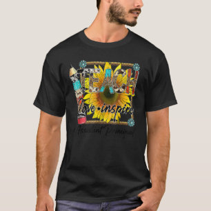 Teach Love Inspire Back To School Assistant Princi T-Shirt