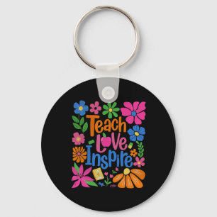 Teach Love Inspire Back To School  Key Ring