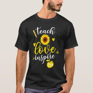 Teach Love Inspire  Back To Shool T-Shirt