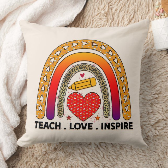 Teach Love Inspire  Cushion (Blanket)
