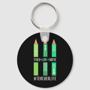 Teach Love Inspire - Daycare Provider Childcare Te Key Ring