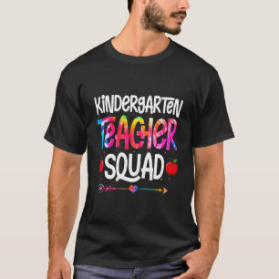 Teach Love Inspire Kindergarten Teacher Back Schoo T-Shirt