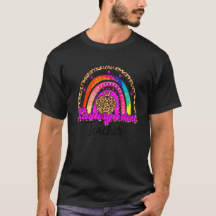 Teach Love Inspire Kindergarten Teacher Back To Sc T-Shirt