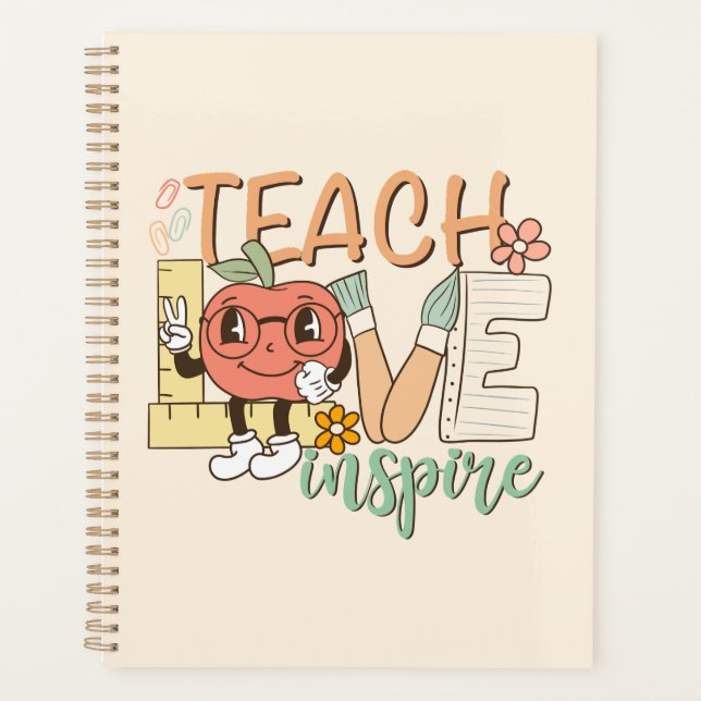 Teach Love Inspire Planner (Front)