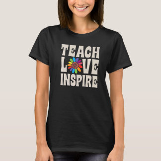 Teach Love Inspire SPED Teacher Speducator Special T-Shirt