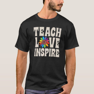 Teach Love Inspire SPED Teacher Speducator Special T-Shirt